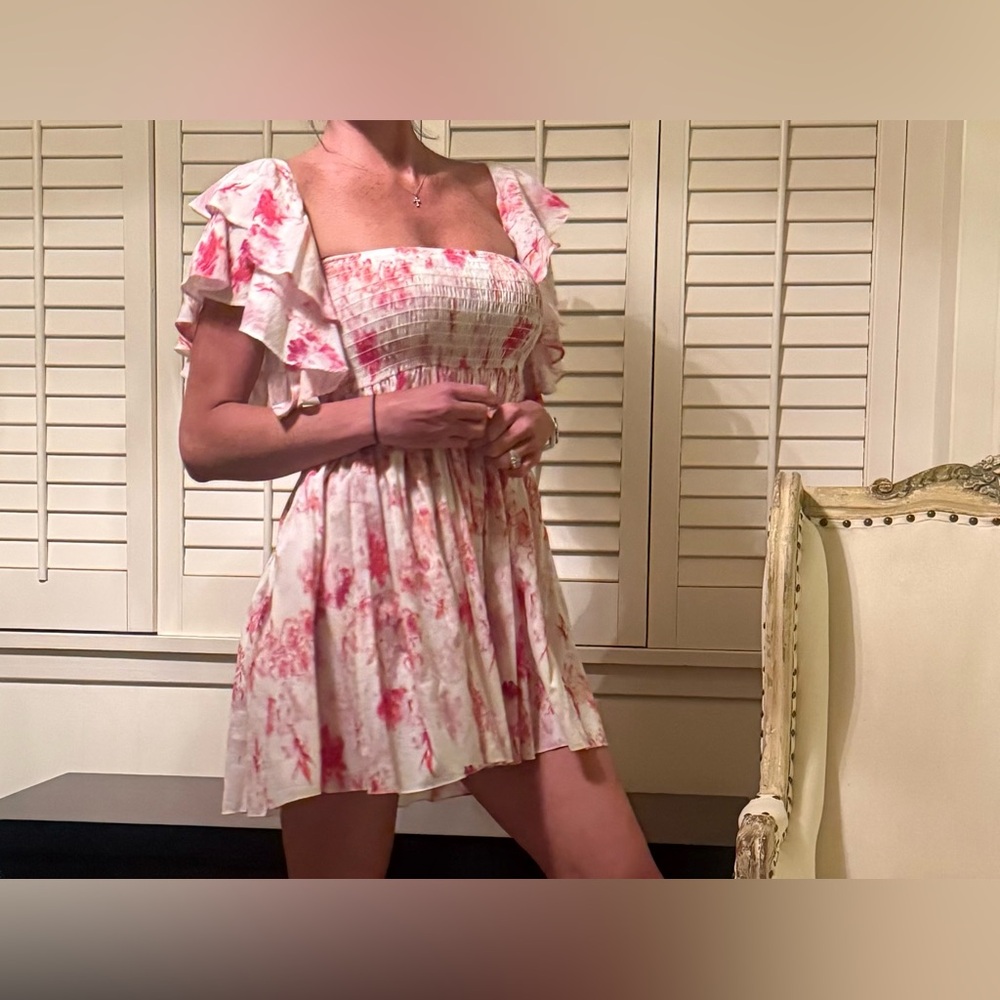 MISA Los Angeles on or off shoulder babydoll dress - Picture 7 of 13